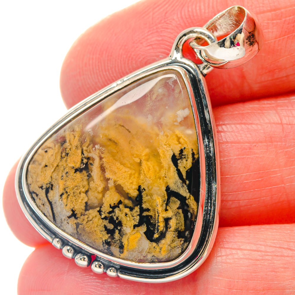 Thulite Pendants handcrafted by Ana Silver Co - PD19634