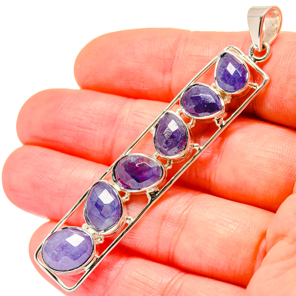 Tanzanite Pendants handcrafted by Ana Silver Co - PD19643
