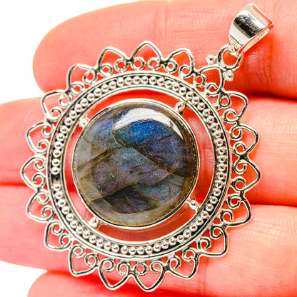 Labradorite Pendants handcrafted by Ana Silver Co - PD19650