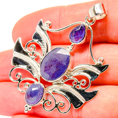 Tanzanite Pendants handcrafted by Ana Silver Co - PD19651