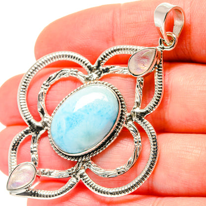 Larimar Pendants handcrafted by Ana Silver Co - PD19654