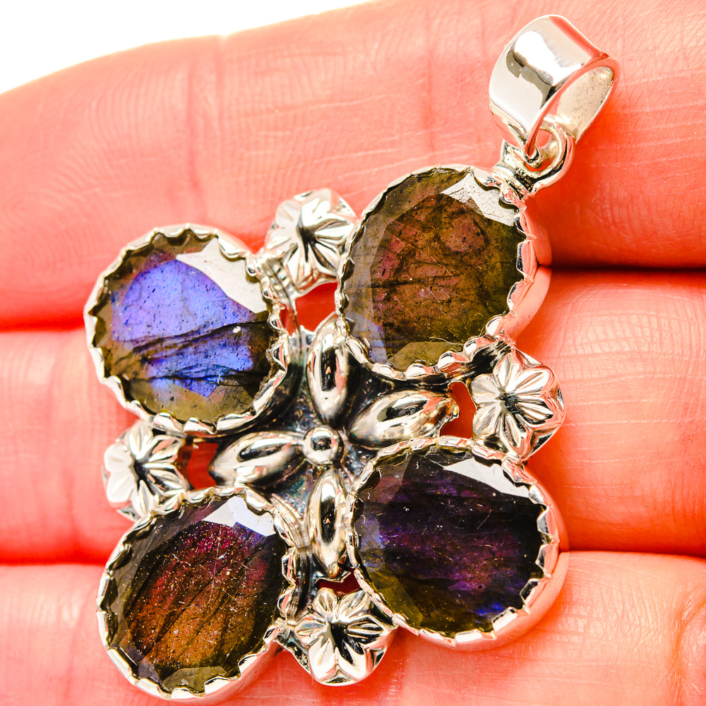 Labradorite Pendants handcrafted by Ana Silver Co - PD19658