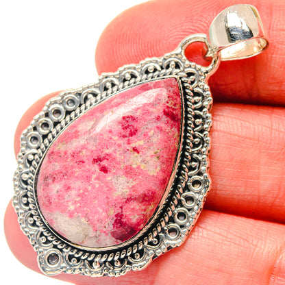 Thulite Pendants handcrafted by Ana Silver Co - PD19675