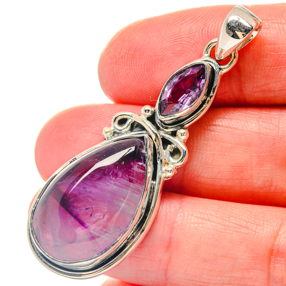 Amethyst Pendants handcrafted by Ana Silver Co - PD19682