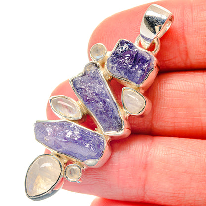 Tanzanite Pendants handcrafted by Ana Silver Co - PD19683