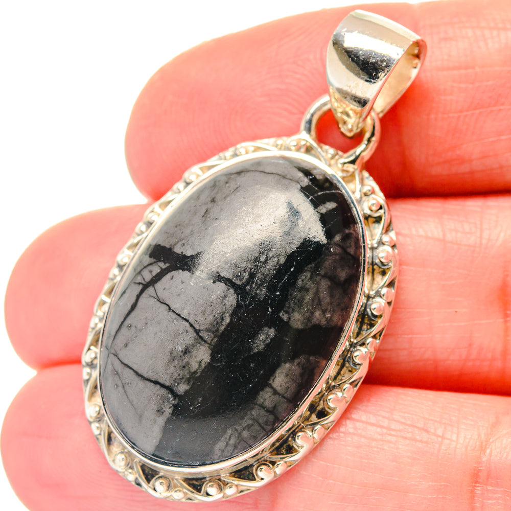 Picasso Jasper Pendants handcrafted by Ana Silver Co - PD19689