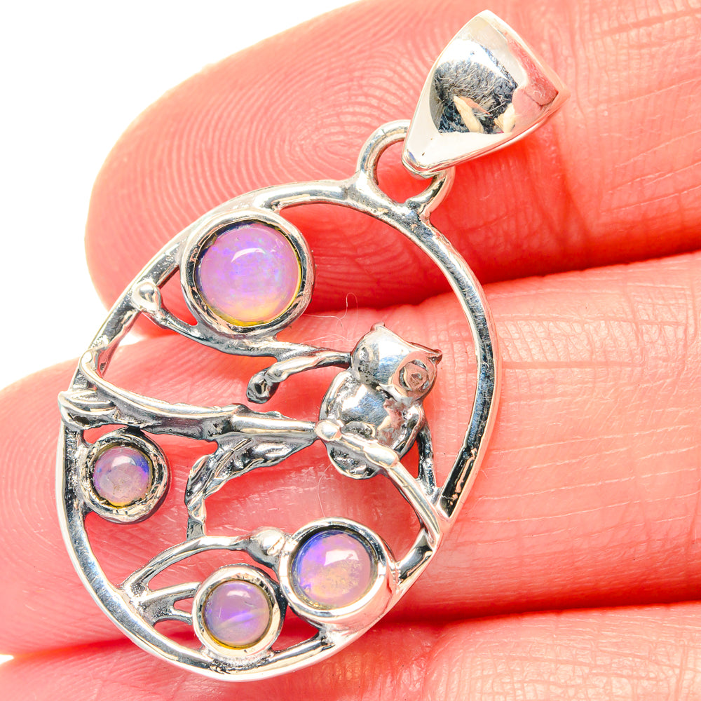 Ethiopian Opal Pendants handcrafted by Ana Silver Co - PD19700