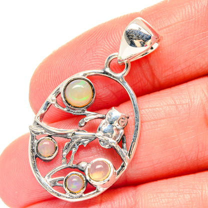 Ethiopian Opal Pendants handcrafted by Ana Silver Co - PD19701