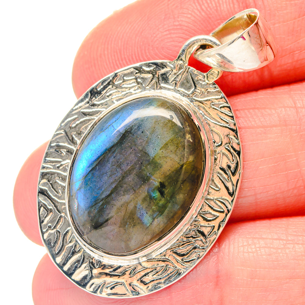 Labradorite Pendants handcrafted by Ana Silver Co - PD19705