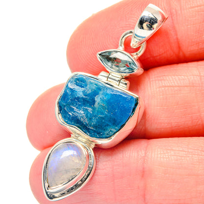 Apatite Pendants handcrafted by Ana Silver Co - PD19706