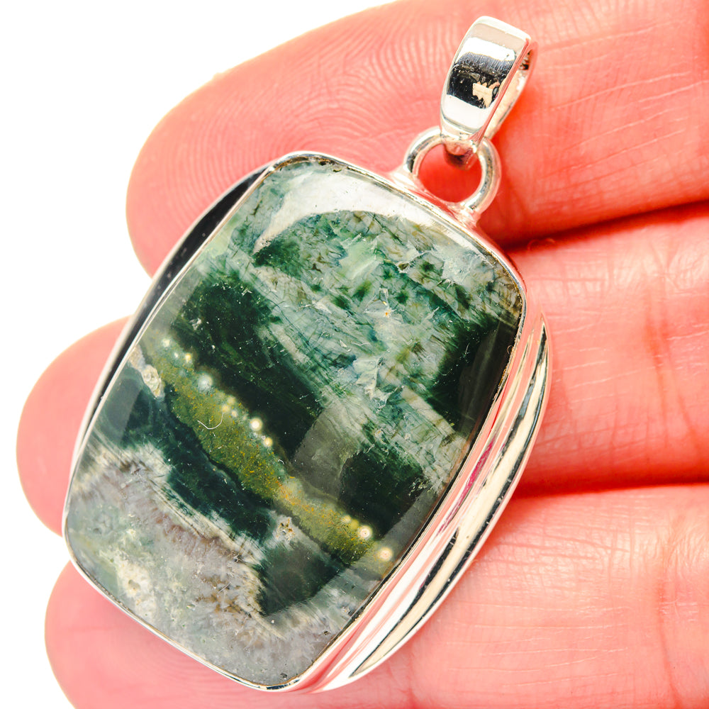 Ocean Jasper Pendants handcrafted by Ana Silver Co - PD19711