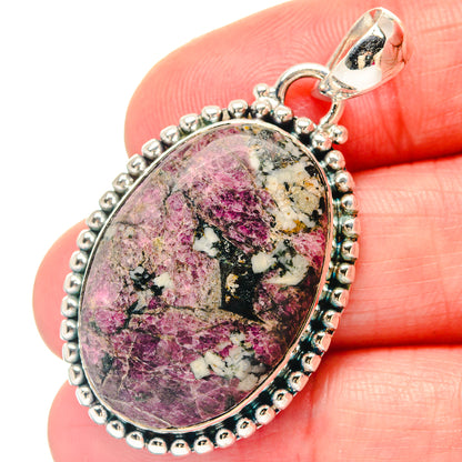 Russian Eudialyte Pendants handcrafted by Ana Silver Co - PD19723