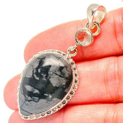 Picasso Jasper Pendants handcrafted by Ana Silver Co - PD19730