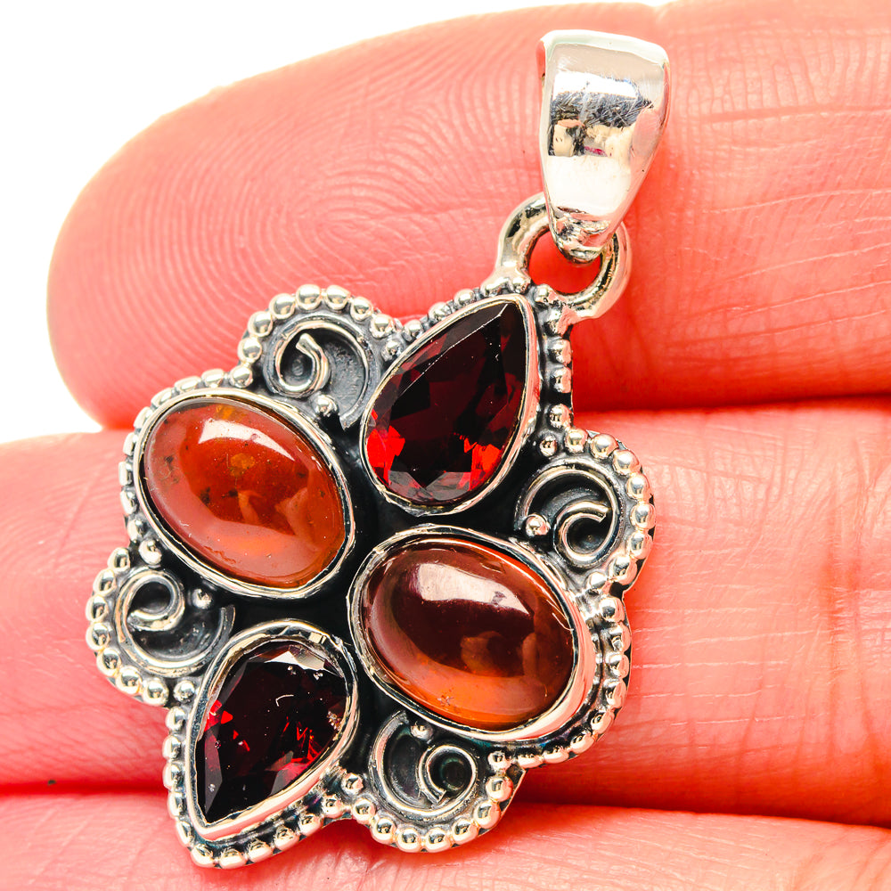Carnelian Pendants handcrafted by Ana Silver Co - PD19735
