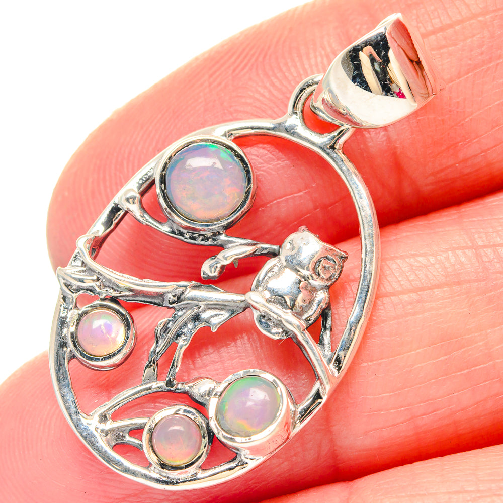 Ethiopian Opal Pendants handcrafted by Ana Silver Co - PD19737