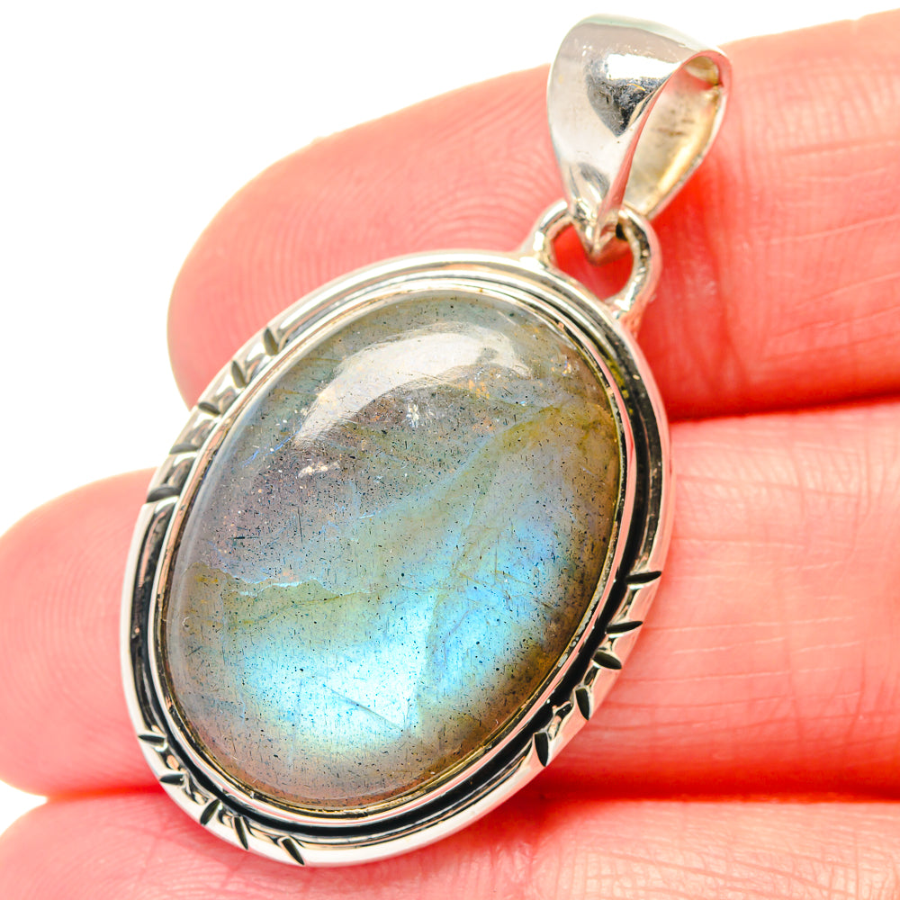 Labradorite Pendants handcrafted by Ana Silver Co - PD19743