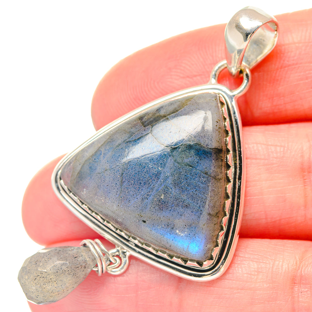 Labradorite Pendants handcrafted by Ana Silver Co - PD19747