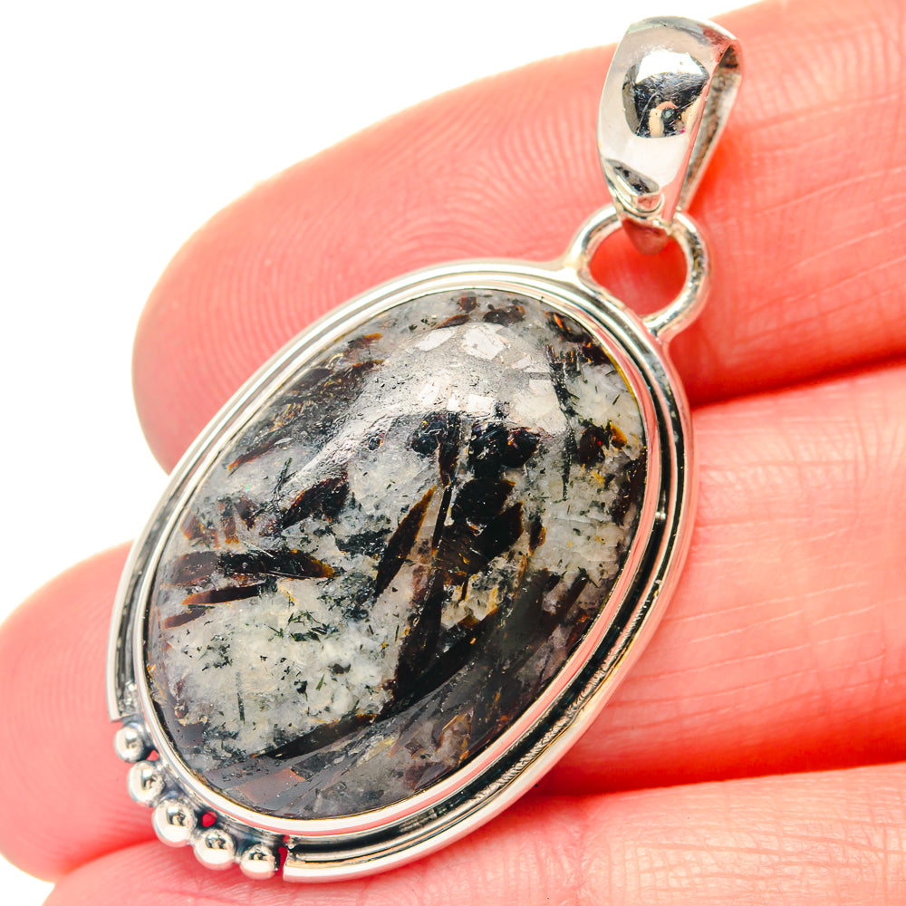 Astrophyllite Pendants handcrafted by Ana Silver Co - PD19753