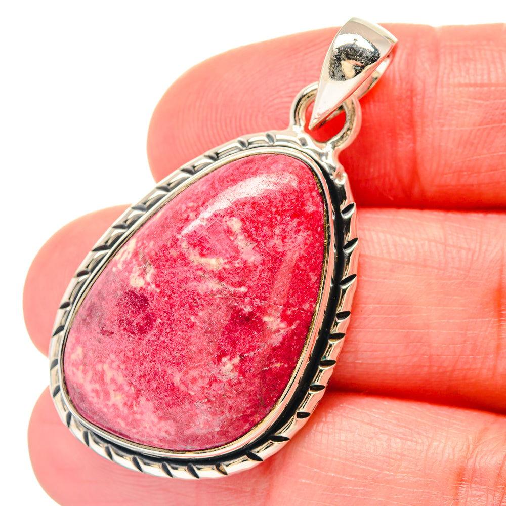 Thulite Pendants handcrafted by Ana Silver Co - PD19758