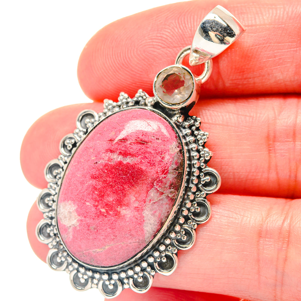 Thulite Pendants handcrafted by Ana Silver Co - PD19759