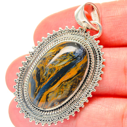 Pietersite Pendants handcrafted by Ana Silver Co - PD19764