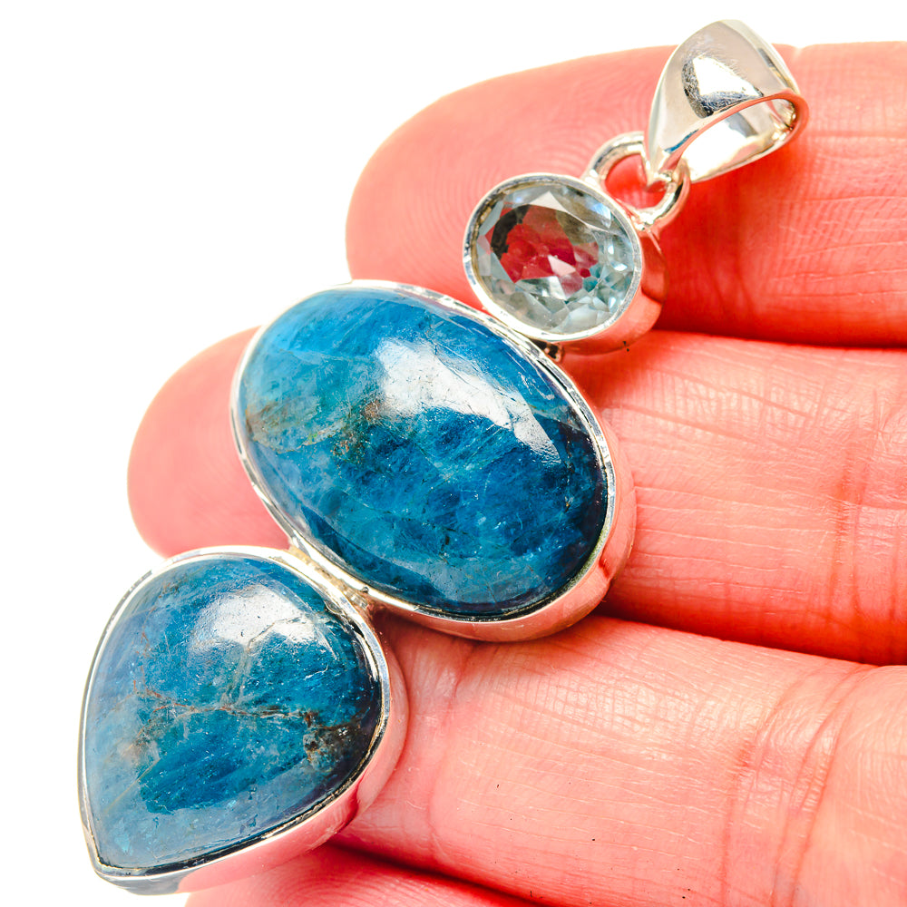 Apatite Pendants handcrafted by Ana Silver Co - PD19775