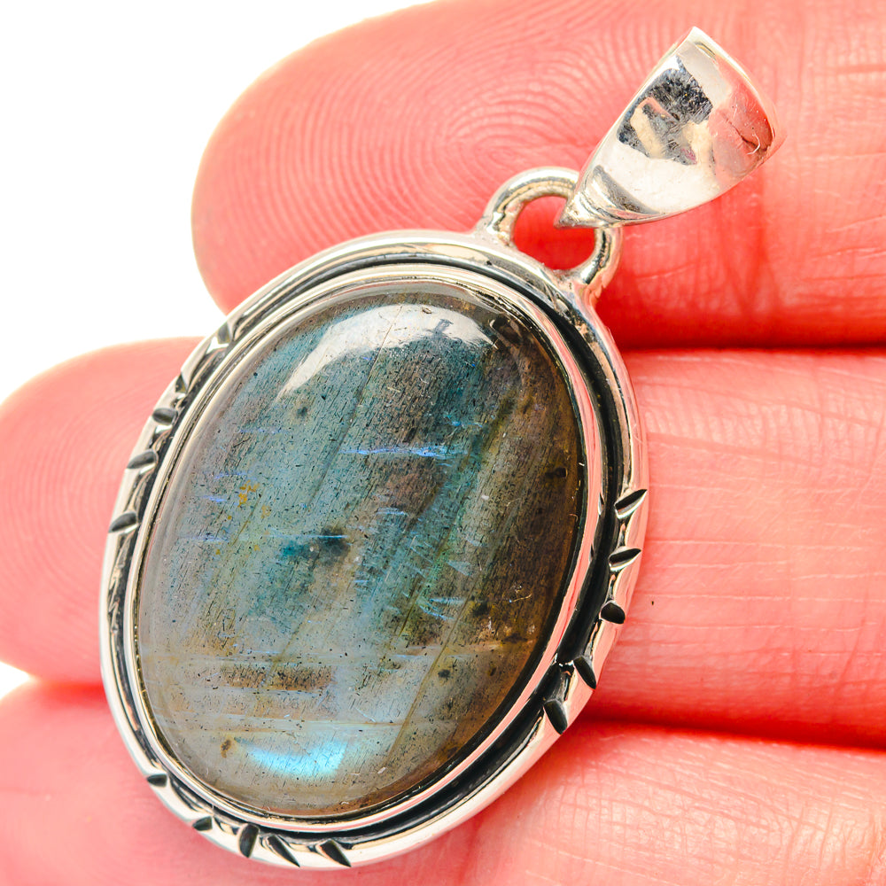 Labradorite Pendants handcrafted by Ana Silver Co - PD19782