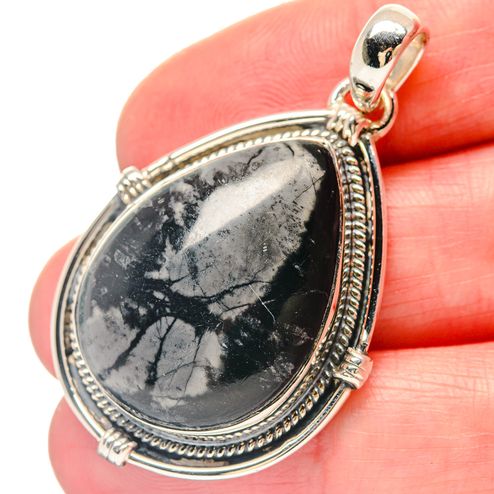 Picasso Jasper Pendants handcrafted by Ana Silver Co - PD19804