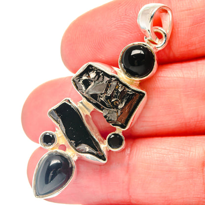 Shungite Pendants handcrafted by Ana Silver Co - PD19805