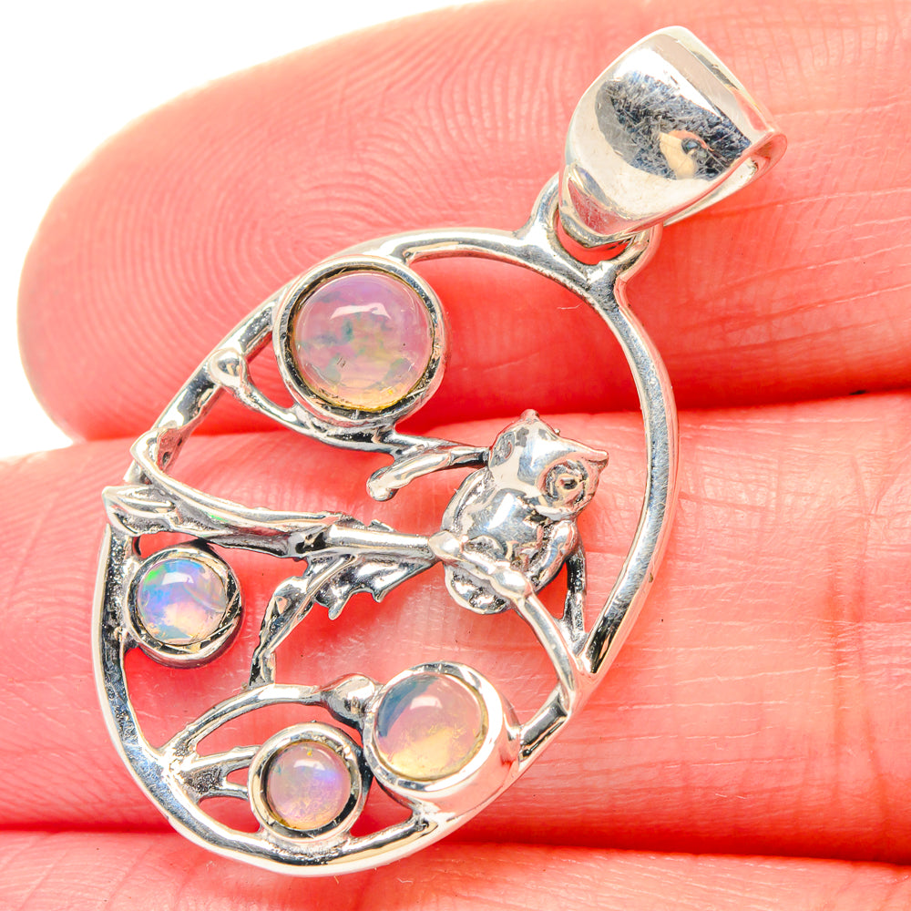 Ethiopian Opal Pendants handcrafted by Ana Silver Co - PD19811