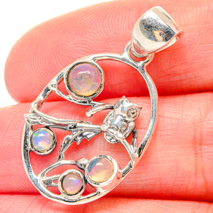 Ethiopian Opal Pendants handcrafted by Ana Silver Co - PD19811