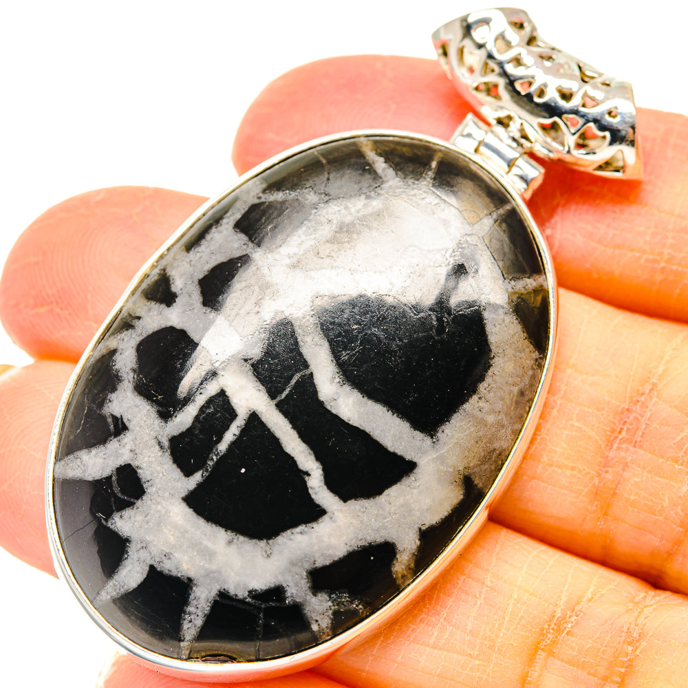 Septarian Geode Pendants handcrafted by Ana Silver Co - PD19813