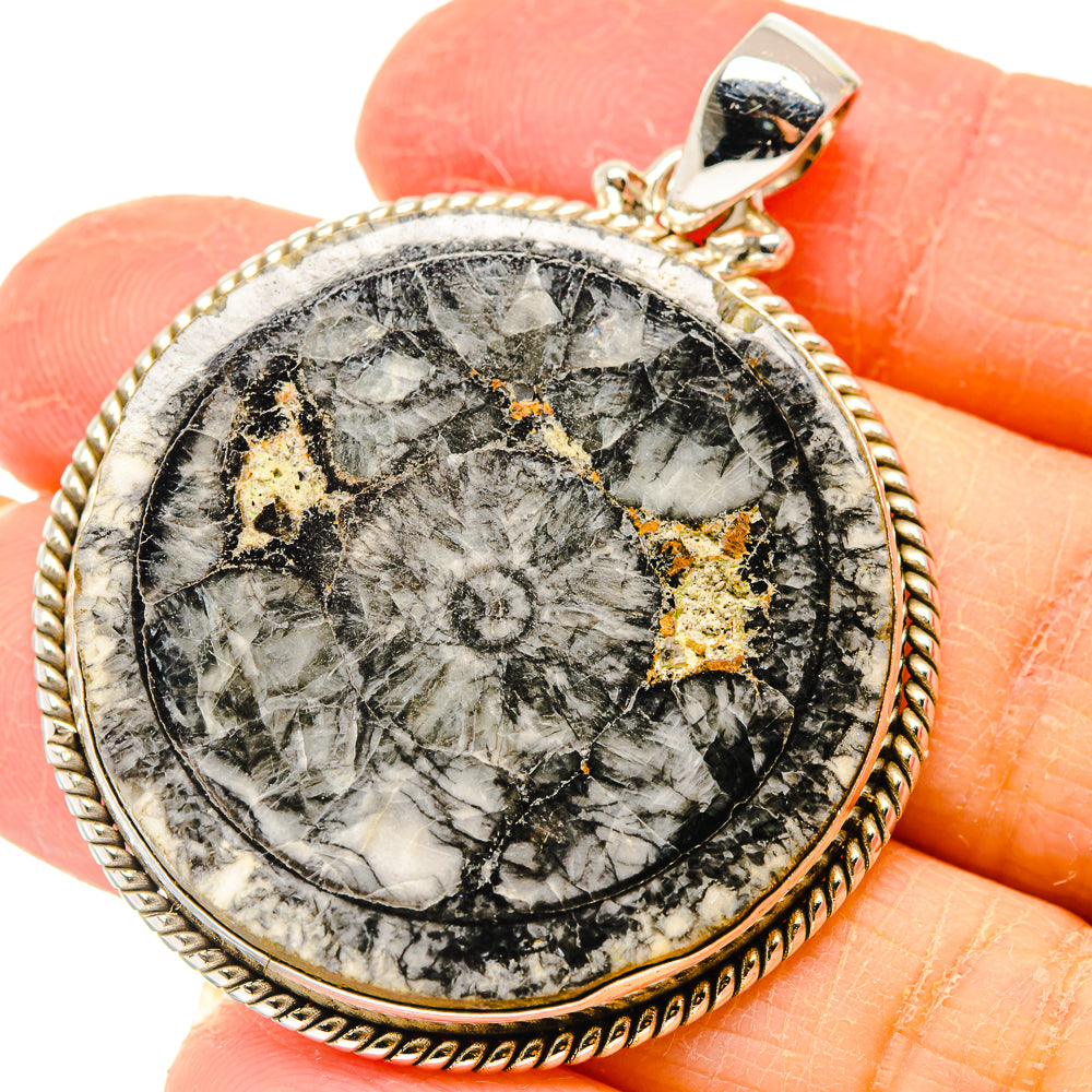 Pinolith Jasper Pendants handcrafted by Ana Silver Co - PD19835