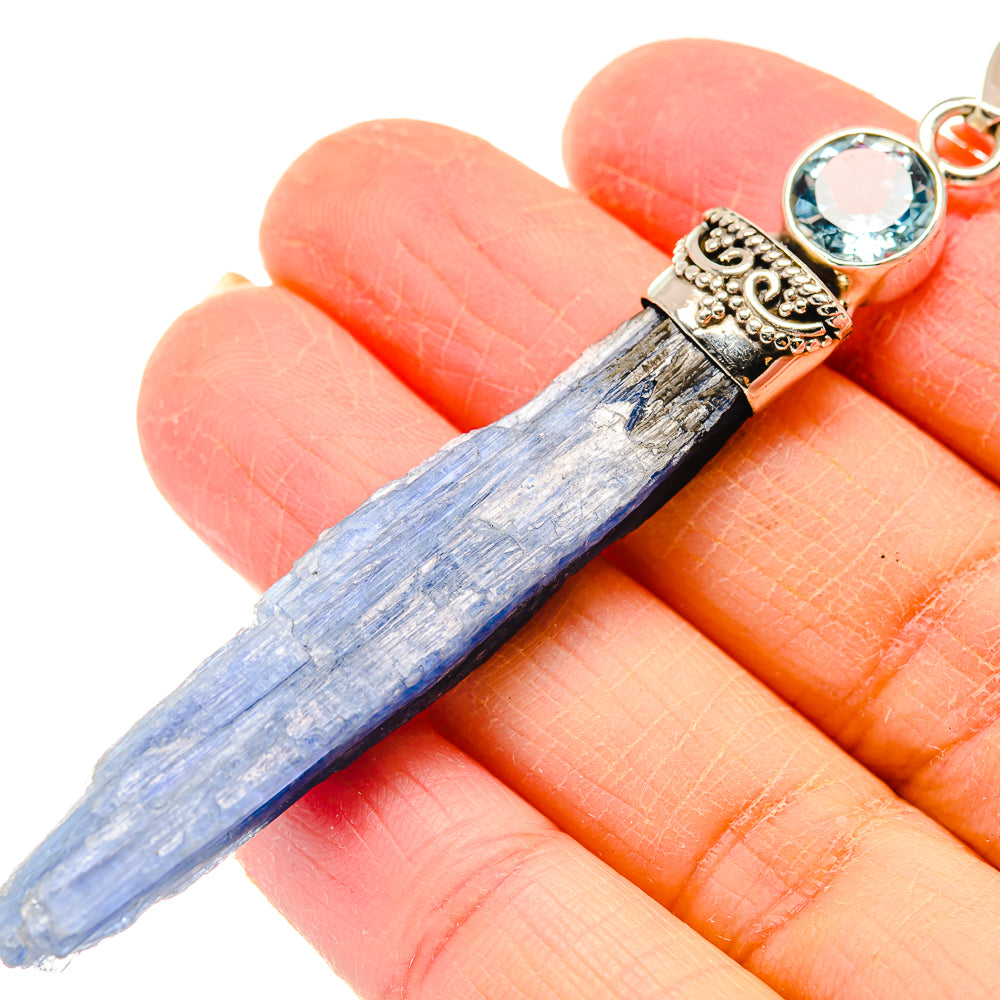 Kyanite Pendants handcrafted by Ana Silver Co - PD19841