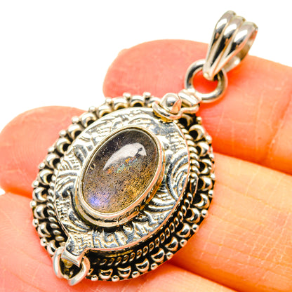 Labradorite Pendants handcrafted by Ana Silver Co - PD19848