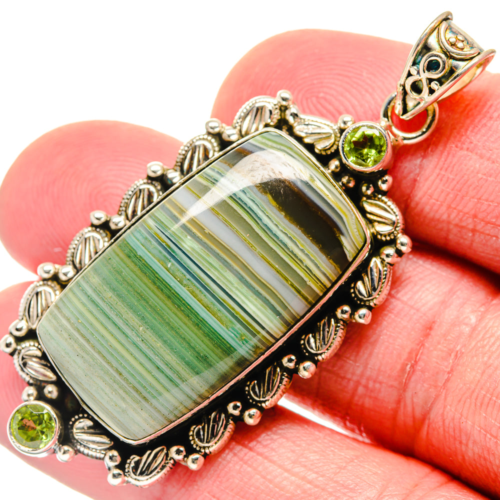 Ocean Jasper Pendants handcrafted by Ana Silver Co - PD19853