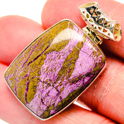 Stichtite Pendants handcrafted by Ana Silver Co - PD19860