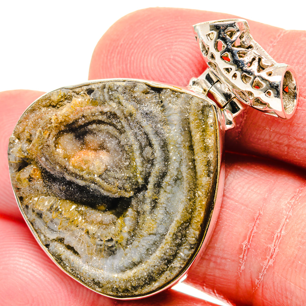 Desert Druzy Pendants handcrafted by Ana Silver Co - PD19861