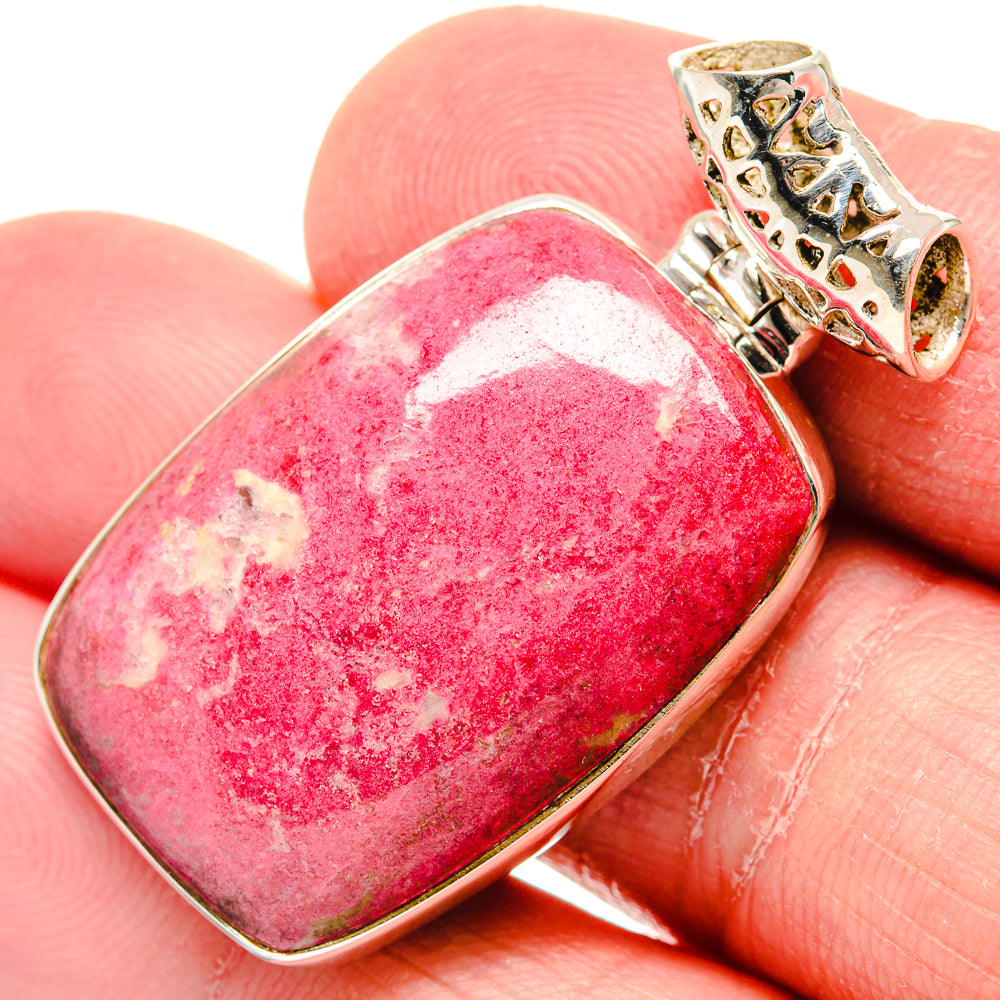 Rhodochrosite Pendants handcrafted by Ana Silver Co - PD19867