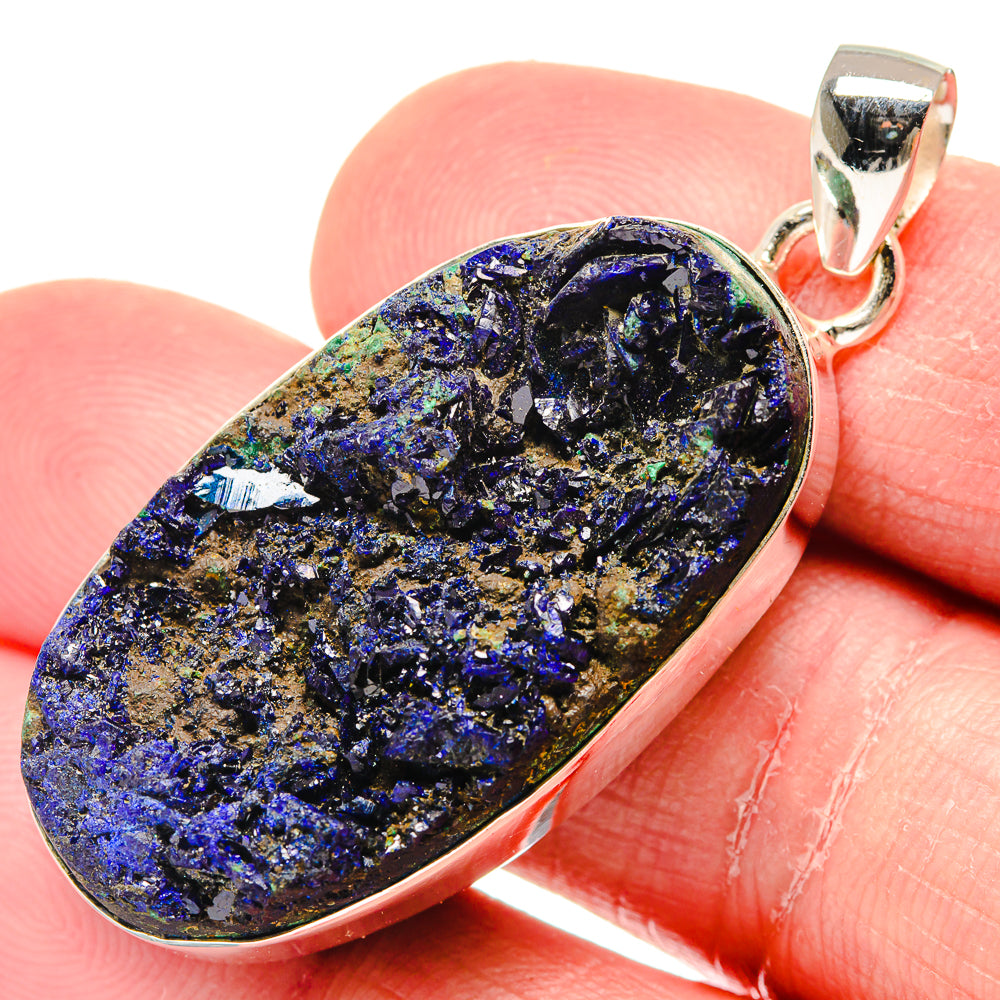 Azurite Pendants handcrafted by Ana Silver Co - PD19872