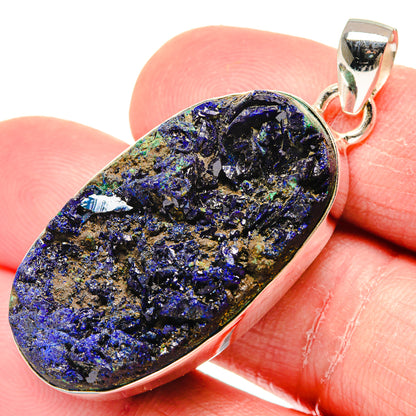 Azurite Pendants handcrafted by Ana Silver Co - PD19872