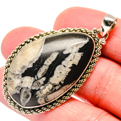 Pinolith Jasper Pendants handcrafted by Ana Silver Co - PD19875