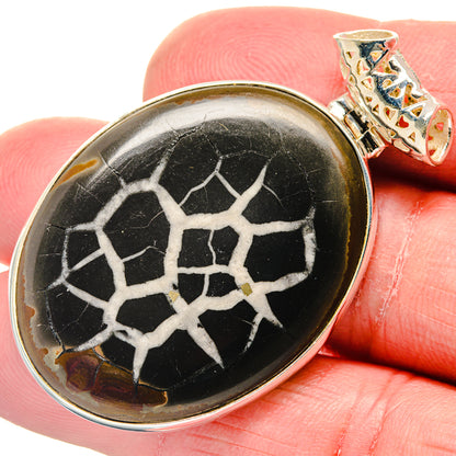 Septarian Geode Pendants handcrafted by Ana Silver Co - PD19878