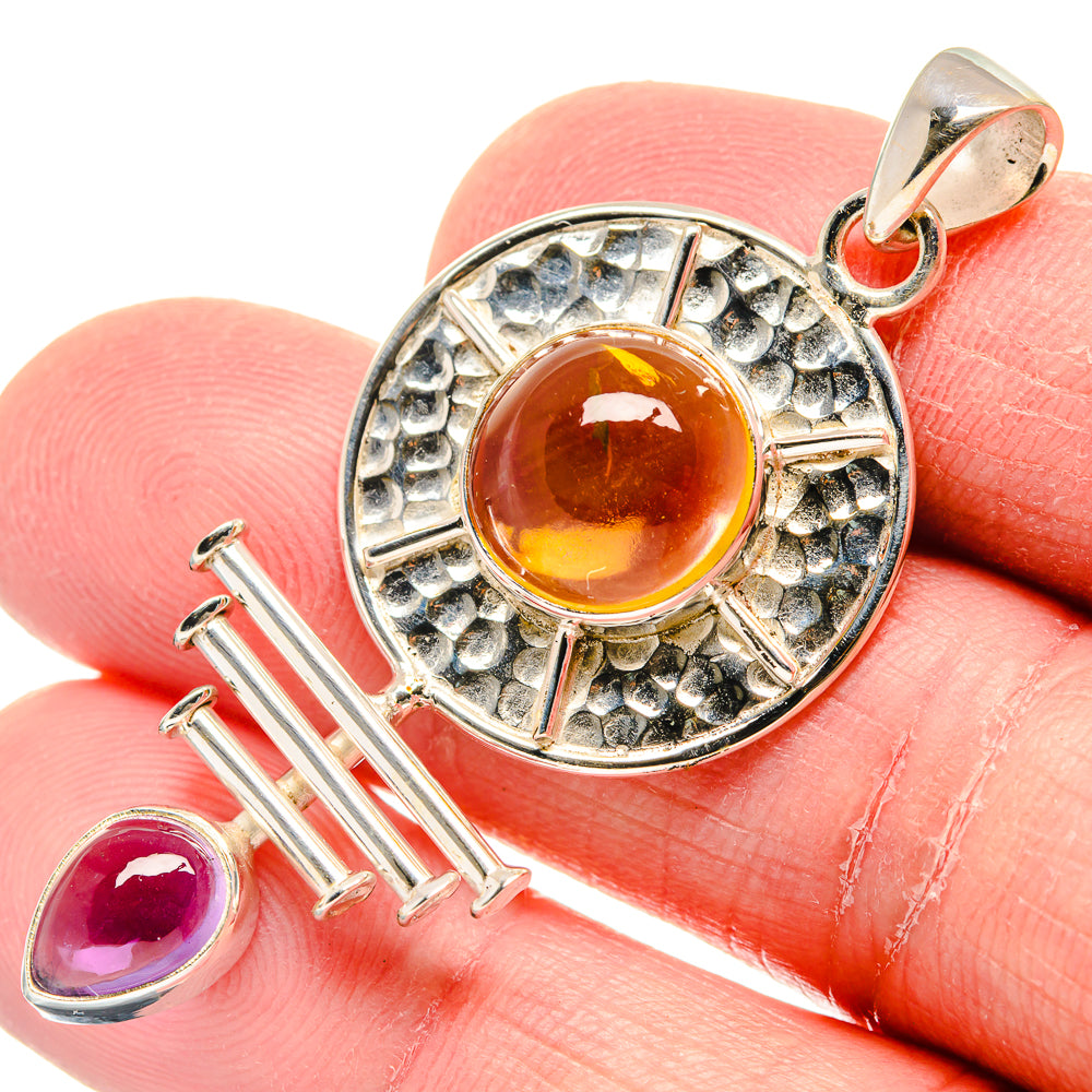 Citrine Pendants handcrafted by Ana Silver Co - PD19900