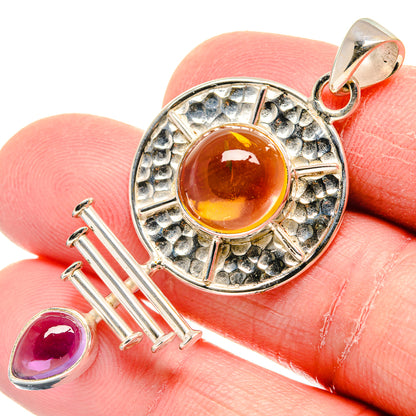 Citrine Pendants handcrafted by Ana Silver Co - PD19900