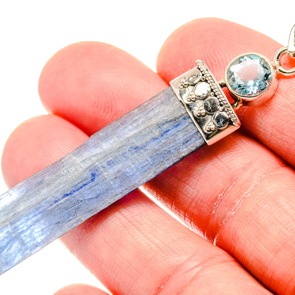 Kyanite Pendants handcrafted by Ana Silver Co - PD19916