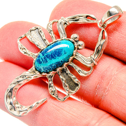 Shattuckite Pendants handcrafted by Ana Silver Co - PD19930