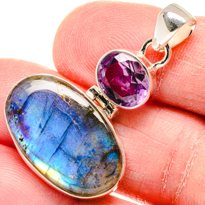 Labradorite Pendants handcrafted by Ana Silver Co - PD19932