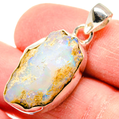 Ethiopian Opal Pendants handcrafted by Ana Silver Co - PD19945