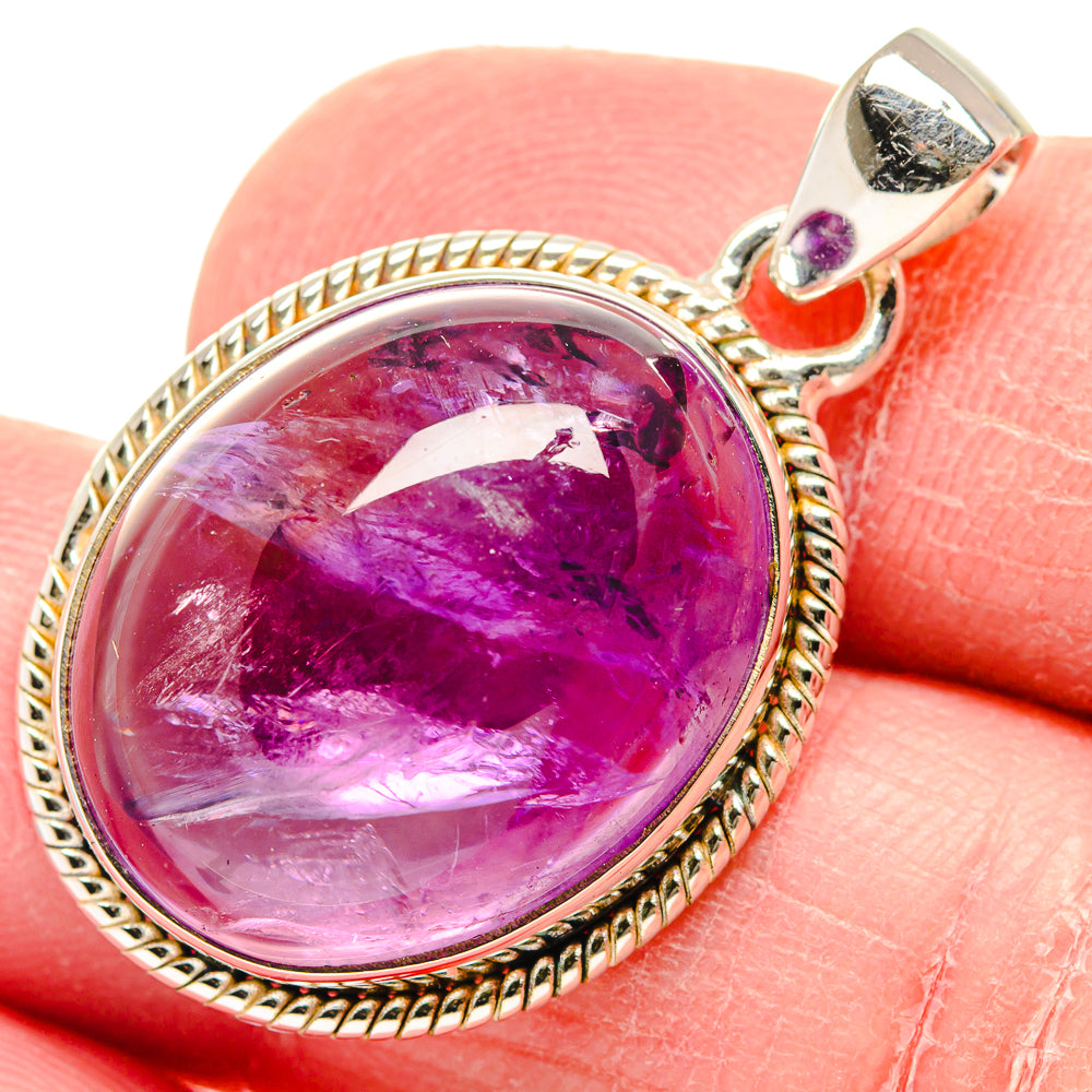 Amethyst Pendants handcrafted by Ana Silver Co - PD19948